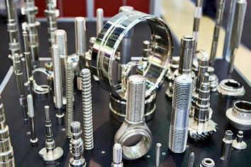 A cluster of CNC machined parts near Santa Clara, CA - Variety of Machined parts